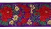 Imagen de Galón Flores Lamé H. cm 10 (3,9 inch) Tejido Poliéster puro Rojo Celestial Morado Verde Bandera Marfil Negro Blanco Azul Amianto para Vestiduras litúrgicas