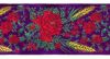 Picture of Galloon Eears of Corn H. cm 10 (3,9 inch) Pure Polyester Fabric Red Celestial Violet Green Flag Ivory Black White Asbestos Blue Trim Orphrey Banding for liturgical Vestments 