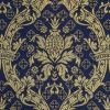 Picture of Royal Brocade Gold H. cm 160 (63 inch) Polyester Acetate Fabric White Pink Blue Night Ivory Bordeaux White Pink Antique Gold for liturgical Vestments