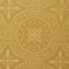 Picture of Damask Cross Star H. cm 160 (63 inch) Acetate Fabric Red Celestial Olive Green Yellow Gold Violet for liturgical Vestments