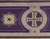 Immagine di Stolone cordone annodato H. cm 18 (7,1 inch) Poliestere Acetato Rosso Celeste Verde Viola Giallo Zecchino Bianco Bianco/Avana Tessuto per Paramenti liturgici