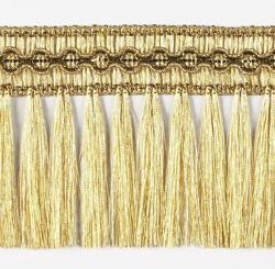 Picture of Trim Fringe Gold H. cm 8 (3,1 inch) Viscose Polyester Passementerie for liturgical Vestments