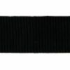 Picture of Ribbed Belt Trim Braid H. cm 3 (1,2 inch) Viscose and Acetate Black White Purple for liturgical Vestments