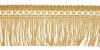 Picture of Cord Fringe Trim gold H. cm 8 (3,1 inch) Viscose Polyester Passementerie for liturgical Vestments