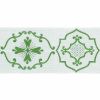 Picture of Trim Gold Giotto H. cm 10 (3,9 inch) Cotton blend Brilliant Green Brilliant Havana Brilliant Red Brilliant Violet Border Braid Passementerie for liturgical Vestments