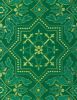 Picture of Byzantine Lampas (Lampasso) geometric H. cm 160 (63 inch) Polyester Acetate Fabric Red Yellow Gold Violet Green Flag White for liturgical Vestments