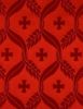 Picture of Damask Cross Olive Wheat H. cm 160 (63 inch) Acetate Fabric Red Celestial Olive Green Violet for liturgical Vestments