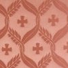 Picture of Damask Cross Olive Wheat H. cm 160 (63 inch) Acetate Fabric Ivory Black Pink for liturgical Vestments