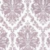 Picture of Damask St. Satyr H. cm 160 (63 inch) Acetate Fabric Violet Ivory Black White Pink for liturgical Vestments