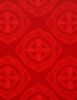 Picture of Damask Octagon H. cm 160 (63 inch) Acetate Fabric Red Olive Green Violet Ivory for liturgical Vestments