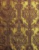 Picture of Floral Drape golden thread H. cm 160 (63 inch) Metallic thread Fabric for liturgical Vestments