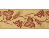 Picture of Galloon Golden Thread Eears of Corn and Grapes H. cm 9 (3,5 inch) Polyester and Acetate Fabric Trim Orphrey Banding for liturgical Vestments