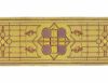 Picture of Orphrey Banding Fabric H. cm 18 (7,1 inch) Polyester Acetate Red Celestial Olive Green Violet Yellow Black White Ivory Bordeaux for liturgical Vestments 