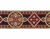 Picture of Byzantine Galloon H. cm 8 (3,1 inch) Viscose and Polyester Fabric Black Red White Yellow Light blue Brown Rosewood Black Dark Green Black Brown Ivory Bordeaux Green Oasis Trim Orphrey Banding for liturgical Vestments 