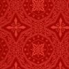 Picture of Damask Cross Star H. cm 160 (63 inch) Acetate Fabric Red Celestial Olive Green Yellow Gold Violet for liturgical Vestments