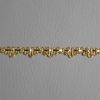 Picture of Agremano Braided Trim gold metal H. cm 0,5 (0,19 inch.) 1-webbing Metallic thread and Viscose Border Edge Trimming for liturgical Vestments