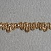 Picture of Agremano Braided Trim gold metal H. cm 0,5 (0,19 inch.) 1-webbing Metallic thread and Viscose Border Edge Trimming for liturgical Vestments