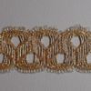 Picture of Agremano Braided Trim gold chain H. cm 3,5 (1,4 inch) Metallic thread and Viscose Border Edge Trimming for liturgical Vestments