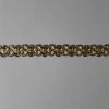 Picture of Agremano Braided Trim antique gold H. cm 1,5 (0,59 inch.)  Viscose Polyester Border Edge Trimming for liturgical Vestments