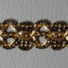 Picture of Agremano Braided Trim antique gold H. cm 1,5 (0,59 inch.)  Viscose Polyester Border Edge Trimming for liturgical Vestments