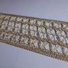 Picture of Agremano Braided Trim Gold braided net H. cm 9,5 (3,74 inch) Viscose Polyester Border Edge Trimming for liturgical Vestments