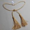 Picture of Cord Tassel twisted gold 2 Tassels Metallic thread and Viscose for liturgical Stole