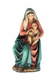 Picture of Madonna and Child cm 11 (4 inch) Landi Moranduzzo Nativity Scene resin Statue Arabic style