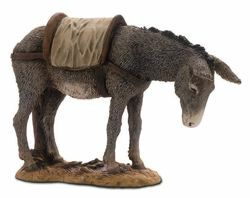 Picture of Donkey cm 15 (5,9 inch) Landi Moranduzzo Nativity Scene resin Statue Arabic style