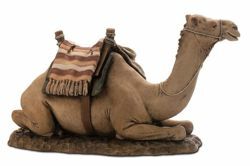 Imagen de Camello cm 20 (7,9 inch) Belén Landi Moranduzzo Estatua de resina estilo árabe
