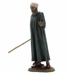 Immagine di Conducente cm 20 (7,9 inch) Presepe Landi Moranduzzo Statua in resina stile Arabo
