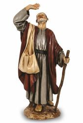 Immagine di Pastore meravigliato cm 20 (7,9 inch) Presepe Landi Moranduzzo Statua in resina stile Arabo