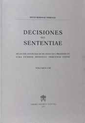 Immagine di Decisiones Seu Sententiae Anno 2011 Vol. CIII 103
