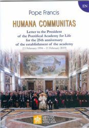 Imagen de Humana Communitas Letter to the President of the Pontifical Academy for Life