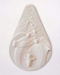 Immagine di Buon Natale cm 27,5 (10,8 inch) Statua Presepe in argilla refrattaria bianca Ceramica Centro Ave Loppiano
