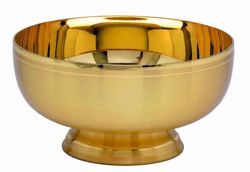 Immagine di Patena Pisside liturgica H. cm 5 (2,0 inch) finitura liscia satinata in ottone Oro Argento 