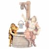 Picture of Boy at the fountain Ulrich Nativity 10 cm (3,9 inch) oil painted wood