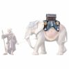 Picture of Luggage Saddle for standing Elephant Ulrich Nativity 10 cm (3,9 inch) oil painted wood