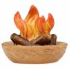 Picture of Fire cm 10 (3,9 inch) hand painted Comet Nativity Scene Val Gardena wooden Statue traditional Arabic style