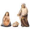 Picture of Holy Family 4 pieces Comet Nativity 10 cm (3,9 inch) oil painted wood