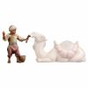 Picture of Cameleer with feed Saviour Nativity 10 cm (3,9 inch) oil painted wood