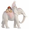 Picture of Juwels Saddle for standing Elephant Saviour Nativity 10 cm (3,9 inch) oil painted wood