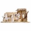 Picture of Harborage cm 12 (4,7 inch) hand painted Ulrich Nativity Scene Val Gardena wooden Statue baroque style