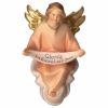 Imagen de Ángel Gloria cm 12 (4,7 inch) Belén Cometa pintado a mano Estatua artesanal de madera Val Gardena estilo Árabe tradicional