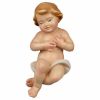 Picture of Baby Jesus Saviour Nativity 12 cm (4,7 inch) oil painted wood