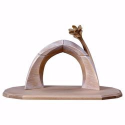 Picture of Arc Family Stable cm 12 (4,7 inch) for Saviour Nativity Scene in Val Gardena wood
