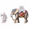 Picture of Standing Elephant Ulrich Nativity 23 cm (9,1 inch) oil painted wood