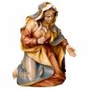 Immagine di Madonna / Maria cm 12 (4,7 inch) Presepe Ulrich dipinto a mano Statua artigianale in legno Val Gardena stile barocco