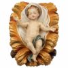 Picture of Baby Jesus in Cradle 2 Pieces Ulrich Nativity 15 cm (5,9 inch) oil painted wood