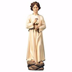 Picture of Angel of Peace of Portugal Fatima cm 23 (9,1 inch) wooden Statue oil colours Val Gardena
