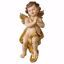 Picture of Putto Cherub Angel praying cm 40 (15,7 inch) Val Gardena wooden Sculpture painted with oil colours